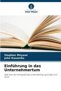 Einführung in das Unternehmertum