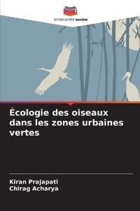 Écologie des oiseaux dans les zones urbaines vertes