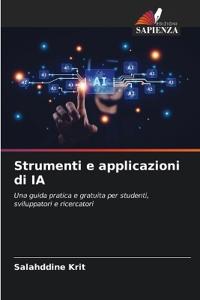 Strumenti e applicazioni di IA