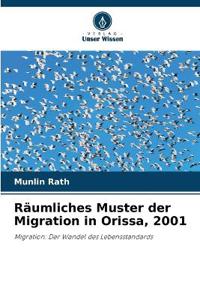Räumliches Muster der Migration in Orissa, 2001