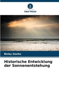 Historische Entwicklung der Sonnenentstehung