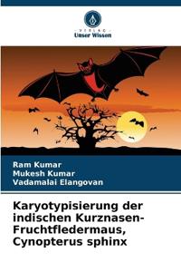 Karyotypisierung der indischen Kurznasen-Fruchtfledermaus, Cynopterus sphinx