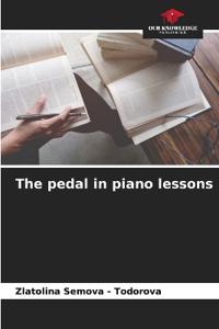The pedal in piano lessons
