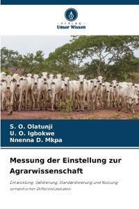 Messung der Einstellung zur Agrarwissenschaft
