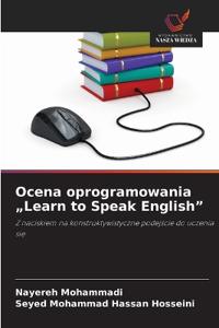 Ocena oprogramowania "Learn to Speak English"