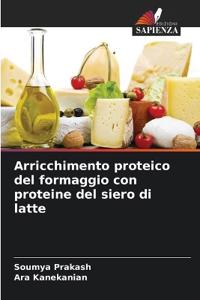 Arricchimento proteico del formaggio con proteine del siero di latte