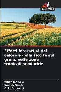 Effetti interattivi del calore e della siccità sul grano nelle zone tropicali semiaride