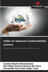 Index to measure sustainability actions