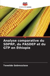 Analyse comparative du SDPRP, du PASDEP et du GTP en Éthiopie