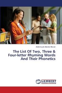 The List Of Two, Three & Four-letter Rhyming Words And Their Phonetics