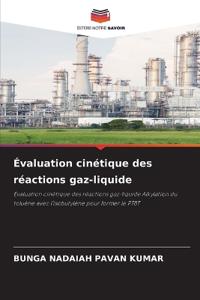Évaluation cinétique des réactions gaz-liquide