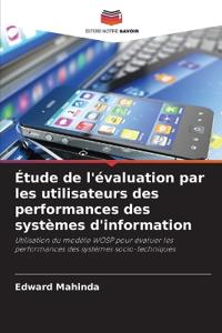 Étude de l'évaluation par les utilisateurs des performances des systèmes d'information