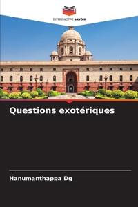 Questions exotériques