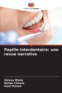 Papille interdentaire
