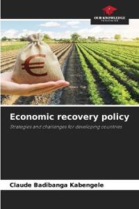 Economic recovery policy