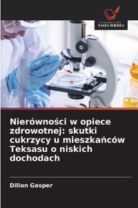 Nierównosci w opiece zdrowotnej