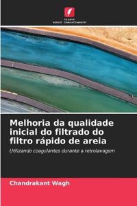 Melhoria da qualidade inicial do filtrado do filtro rápido de areia
