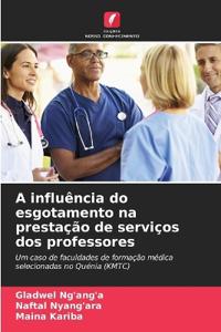 A influência do esgotamento na prestação de serviços dos professores