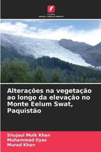 Alterações na vegetação ao longo da elevação no Monte Eelum Swat, Paquistão