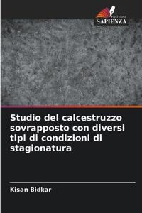 Studio del calcestruzzo sovrapposto con diversi tipi di condizioni di stagionatura