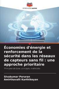 Économies d'énergie et renforcement de la sécurité dans les réseaux de capteurs sans fil