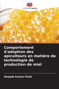 Comportement d'adoption des apiculteurs en matière de technologie de production de miel