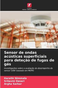Sensor de ondas acústicas superficiais para deteção de fugas de gás