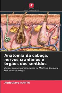 Anatomia da cabeça, nervos cranianos e órgãos dos sentidos