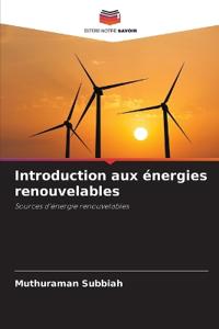 Introduction aux énergies renouvelables