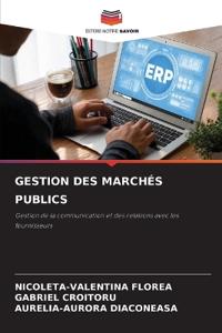 Gestion Des Marchés Publics