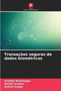 Transações seguras de dados biométricos