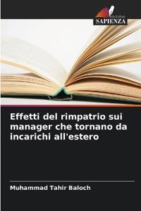 Effetti del rimpatrio sui manager che tornano da incarichi all'estero