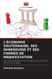 L'Économie Souterraine, Ses Dimensions Et Ses Formes de Manifestation