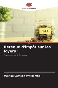 Retenue d'impôt sur les loyers