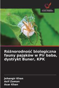 Różnorodnośc biologiczna fauny pająków w Pir baba, dystrykt Buner, KPK