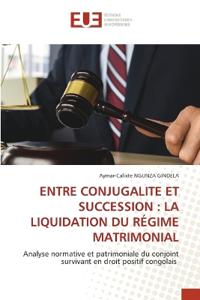 Entre Conjugalite Et Succession