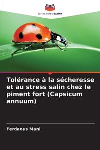 Tolérance à la sécheresse et au stress salin chez le piment fort (Capsicum annuum)