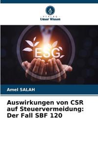 Auswirkungen von CSR auf Steuervermeidung