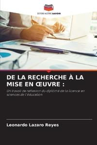 de la Recherche À La Mise En Oeuvre