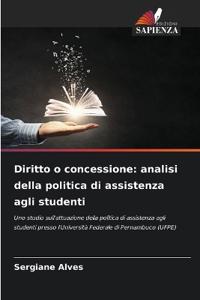 Diritto o concessione