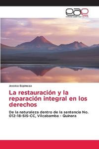 La restauración y la reparación integral en los derechos