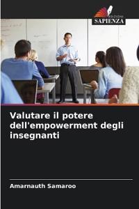 Valutare il potere dell'empowerment degli insegnanti