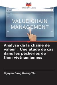 Analyse de la chaîne de valeur