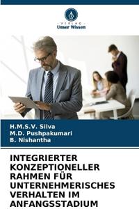 Integrierter Konzeptioneller Rahmen Für Unternehmerisches Verhalten Im Anfangsstadium