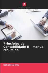 Princípios de Contabilidade II - manual resumido