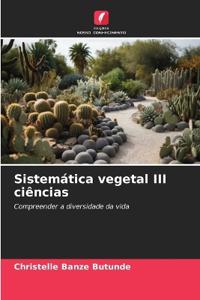 Sistemática vegetal III ciências