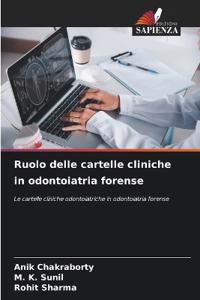 Ruolo delle cartelle cliniche in odontoiatria forense