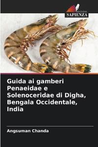 Guida ai gamberi Penaeidae e Solenoceridae di Digha, Bengala Occidentale, India