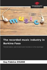 The recorded music industry in Burkina Faso