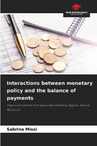 Interactions between monetary policy and the balance of payments